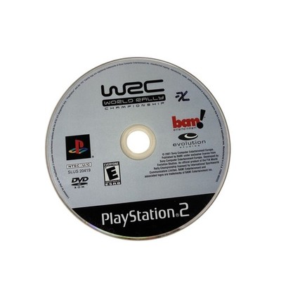 WRC World Rally Championship PlayStation 2 Video Game PS2