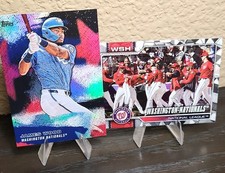 James Wood CJ Abrams Diamante 4 Card Lot Washington Nationals Topps 2026