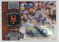2013 Topps Chasing History Auto Gary Carter #CHA-GC Auto HOF 0qo1