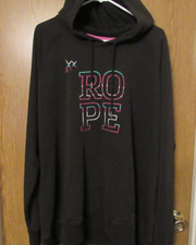Hooey Brand Wmns Sz XXL, Hoody Hoodie with Embordered "ROPE" Lettering hole 