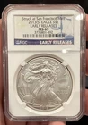 2013 (S) American Silver Eagle MS69 NGC Early Releases Struck at San Francisco