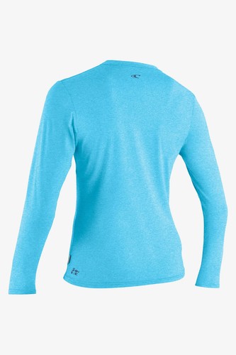 O'Neill Hybrid L/S Sun Shirt - Women's - X-Small / Turquoise - Picture 2 of 6