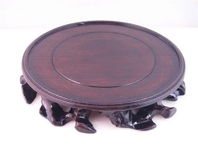 Wood Vase Stand In Collectible Chinese Vases & Jars (1900-Now) for