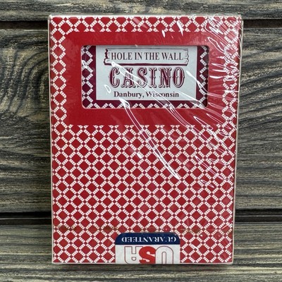Vintage Hole In The Wall Casino Playing PGC Poker Cards Hoyle - New Sealed Rare