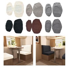 RV Dinette Cushion Covers Stretchable Easy to Install Jacquard Fabric RV Stretch