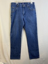 Wrangler 47MWZSW Cowboy Cut Original Fit Jeans Stonewash 33 x34 Men s Denim
