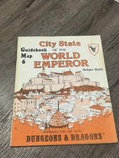 City State Of The World Emperor - City - Judges Guild Guidebook Map 6 D&D