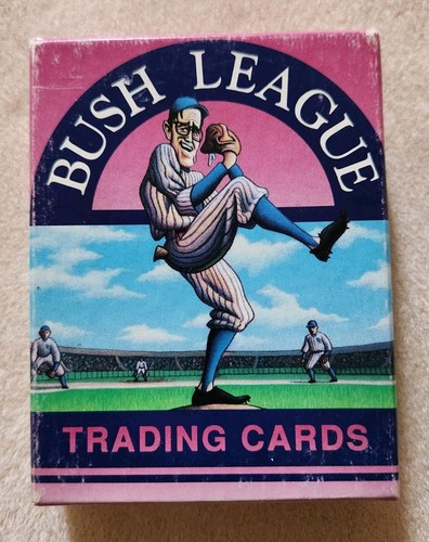 Vintage 1989 Eclipse Enterprises "Bush League" Non-Sport Trading Cards - Picture 1 of 14