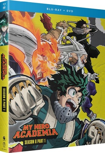 My Hero Academia: Season 6 Part 1 (MHA) [New Blu-ray] With DVD