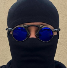 Oakley Madman Badman Polarized Sunglasses Blue Lenses