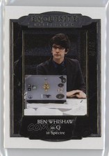 2025 James Bond Black Diamond Exquisite Collection Gold 48/99 Ben Whishaw Q 6o2