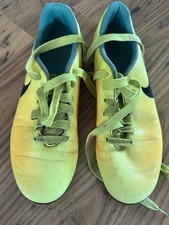 Men’s Nike Magista Football Boots Uk Size 6 Yellow moulded studs 