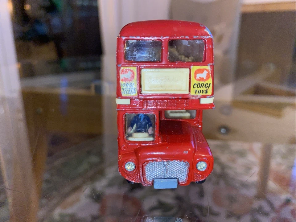 Vintage - Corgi Toys - Doppeldecker Bus - London Transport - Routemaster - Rot - Bild 3 von 4