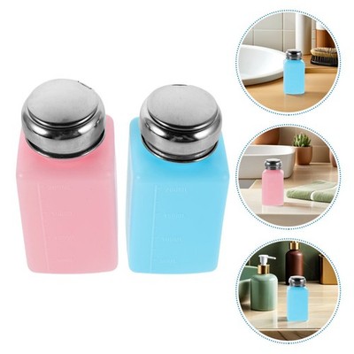  4 Pcs Press down Liquid Pump Empty Dispenser Push Anti Static Alcohol