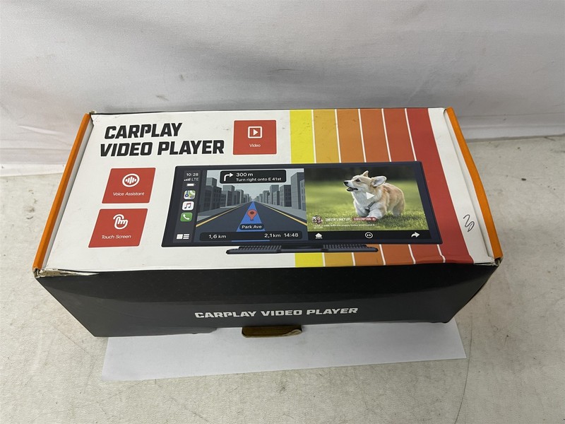 LAMTTO RC29 10.25'' Carplay Video Player Screen With Rear Camera