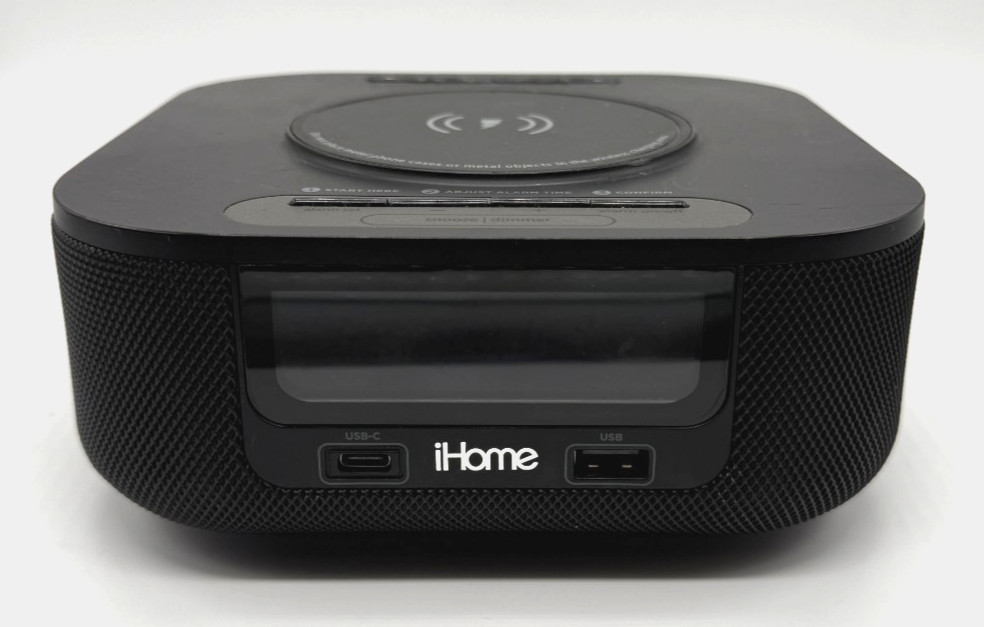 With Qi Charging, Dual Usb And Single Day Alarm