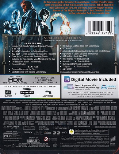 New Steelbook Hellboy (4K / Blu-ray + Digital) - Foto 2 di 2