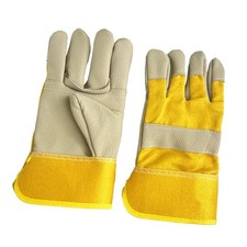 Lederschweißhandschuhe tragen resistente feuerfeste für Ofenhofarbeiten