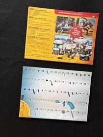 LEGO 5974 Space Police Galactic Enforcer Instruction Manuel's Books 1 & 2 Only