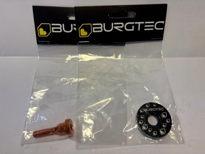 Burgtec Top Cap & Bolt Black & Orange
