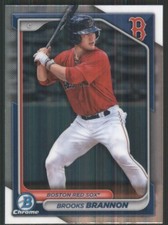 2024 Bowman Chrome Prospects #BCP-95 Brooks Brannon Boston Red Sox TW2085