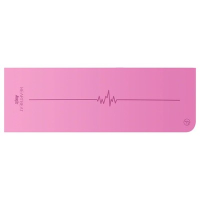 AIREX Gymnastikmatte Heartbeat, LxBxH 180x61x0,4 cm