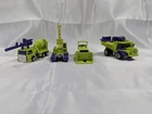 Transformers G1 Constructicons Bonecrusher Mix Master Long Haul Scavenger Lot