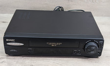 VCR Sharp VC-A552U 4-Head VHS Player VCR ONLY - TESTED AND WORKING SHIPS FAST