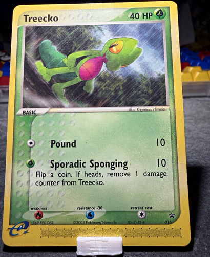Pokemon Treecko Target Promo 016 40 HP Basic Regular English 2003