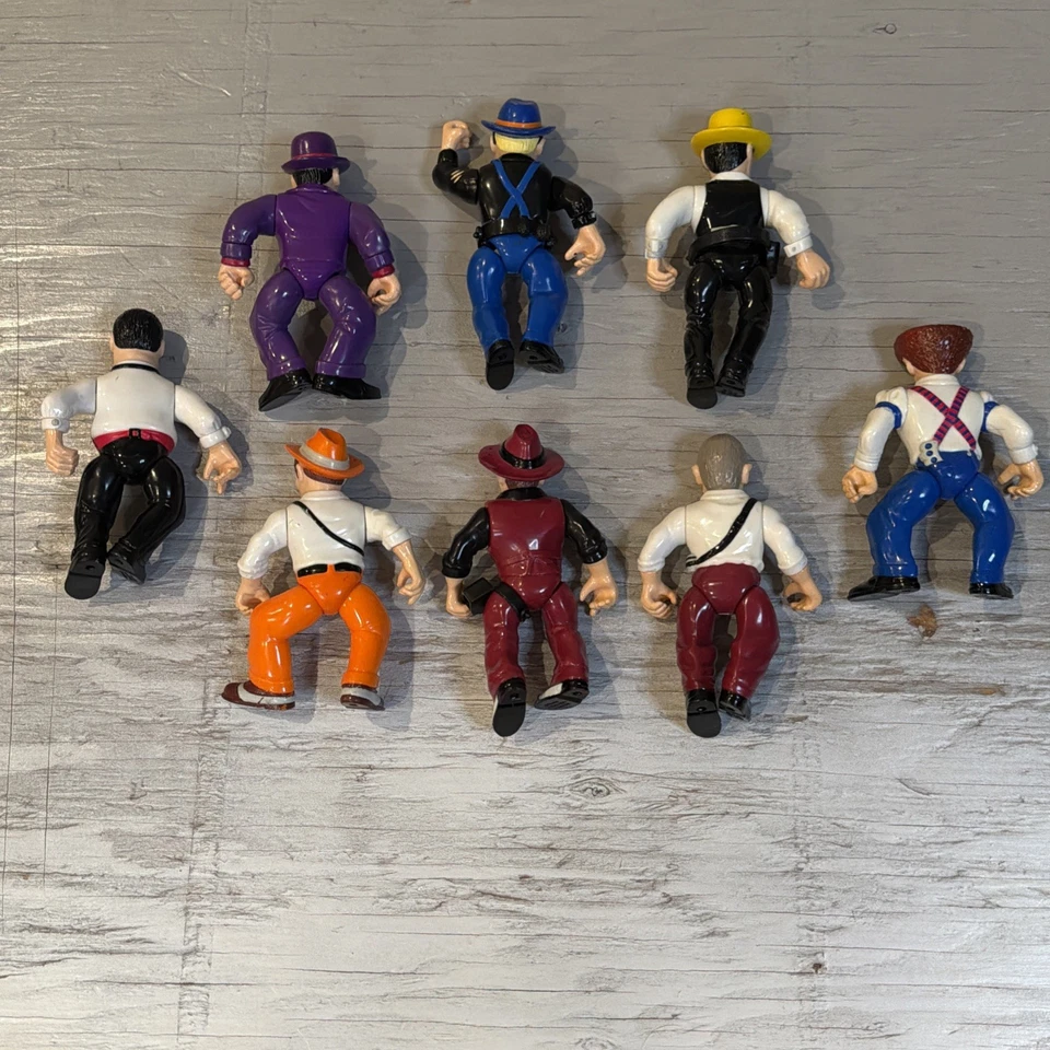 Lote De 8 Figuras De Acción De Colección 1990 Dick Tracy La Película Disney Por Playmates Foto 2 de 4