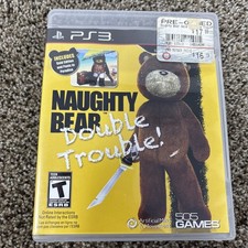 Naughty Bear: Double Trouble PlayStation 3 PS3 CIB Complete