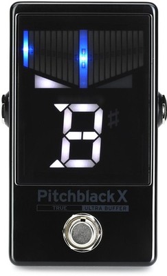 Korg Pitchblack X Chromatic Pedal Tuner - Black (5-pack) Bundle