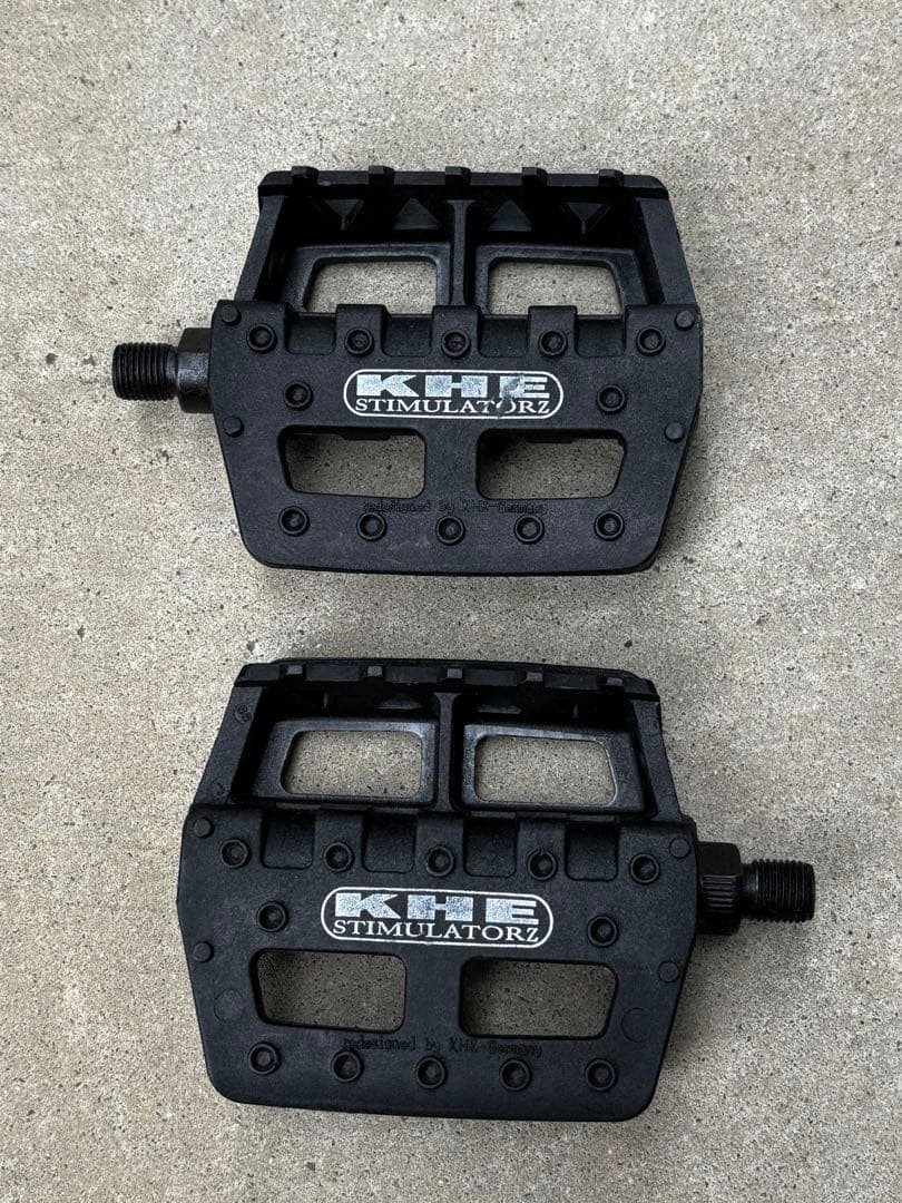 KHE BMX Old Pedal 1/2 Size for One Piece Crank Used Conditio