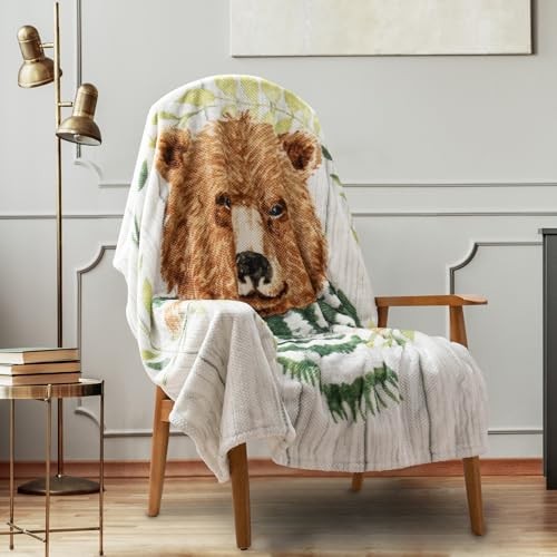 Printed Premium Throw Blanket for Couch. Fleece Blanket for Bed. Plush Blanke...