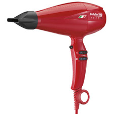 BaBylissPRO Volare Nano Titanium Professional Performance Hair Dryer-Red BRVOL1
