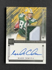Mark Chmura 2024 Panini Impeccable Football Elegance Retired Patch Auto /75