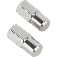 Speedway Kingpin Cross Bolt Spindle Stop Nuts Zinc Fits 1937-1948 Ford Car