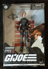 Hasbro Gi Joe Classified Series 6    Figure  20 Scarlett Snake Eyes Origins  New