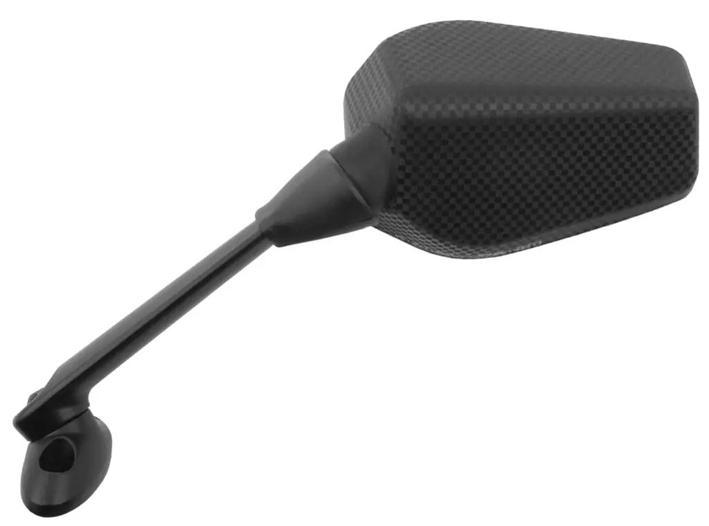 Schwarz Rechter Spiegel Vicma Für Motorrad Yamaha 125 Yzf 2008 Bis 2020 - Bild 3