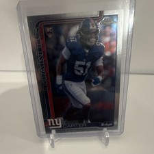 2025 Topps Chrome Rookie Abdul Carter New York Giants #350 Football NFL