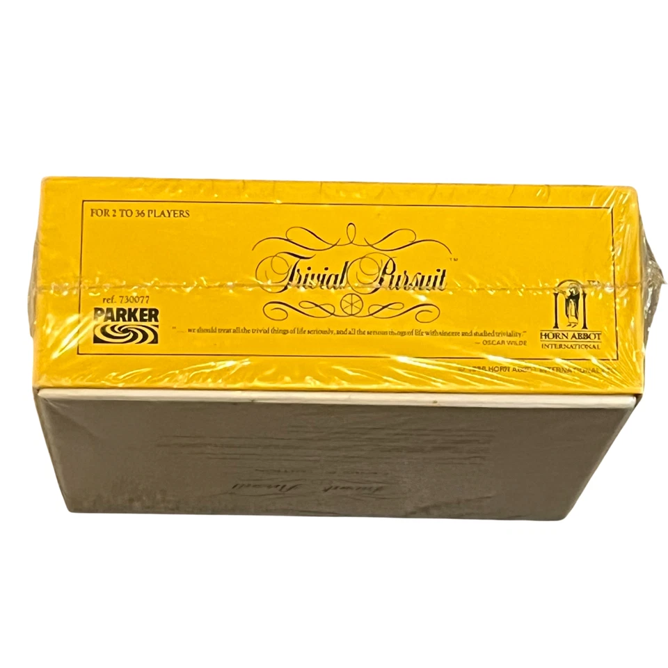 Trivial Pursuit Genus 2 Genus II Edition 1986 Subsidiary Expansion Set Sealed - Image 3 of 4