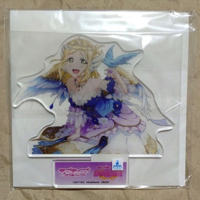 Mari Ohara Acrylic Stand Love Live Sega Cafe Collaboration 14+ Cardboard