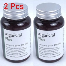 2 x AlgaeCal Plus Stronger Bones Veggie Capsu...