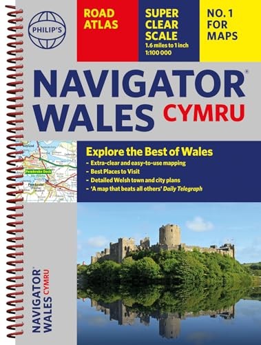Philip's Maps Unisex Multicolor Philip's Navigator Wales : The Best Road Atlas For Wales Cymru - Image 5