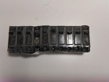 General Electric 15A Circuit Breaker, 1 Pole 120/240 Lot Of 10