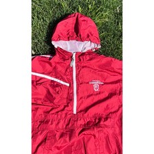 Red Oak Indiana Hoosiers Windbreaker Half Zip...
