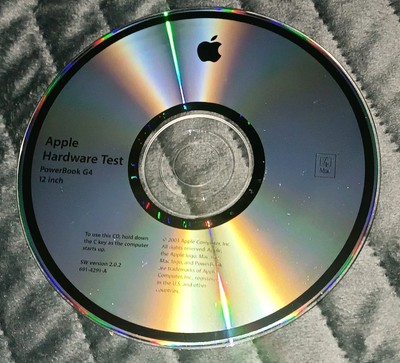 Apple PowerBook G4 12'' Hardware Test CD-ROM 691-4291-A