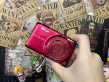 Nikon COOLPIX S6500 16.0MP Red Compact Digital Camera English
