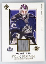 2002-03 Pacific Private Stock Felix Potvin /1250 Jersey LA Kings 02-03