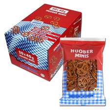 (12,09&euro;/1kg) Huober Bio Mini-Brezel, Laugengeb&auml;ck, 20 Beutel je 40g